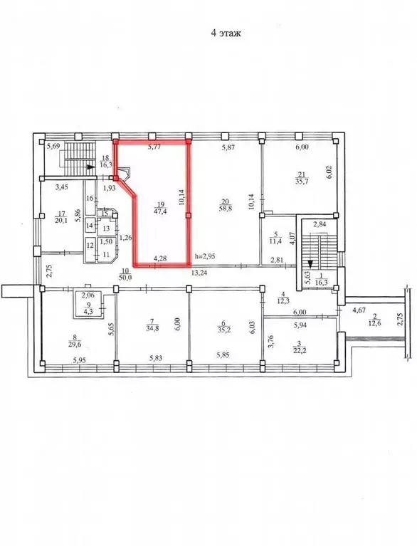 Офис в Новосибирская область, Новосибирск Красный просп., 184/1 (47 м) - Фото 1