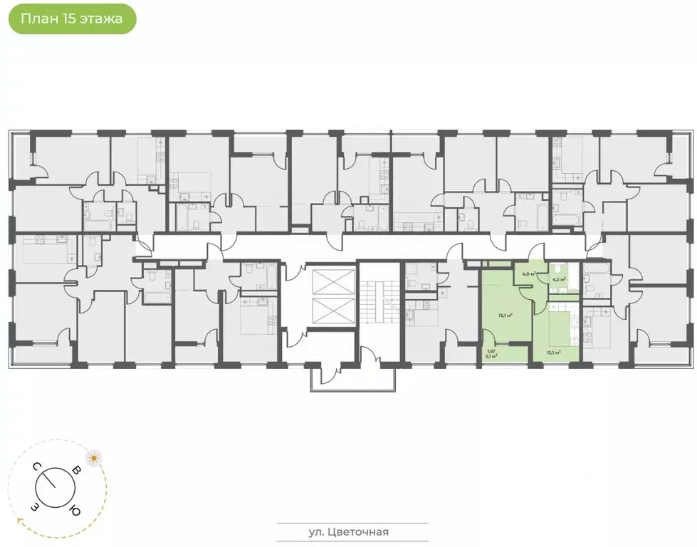 1-к кв. Тверская область, Тверь Соминка мкр,  (35.0 м) - Фото 1