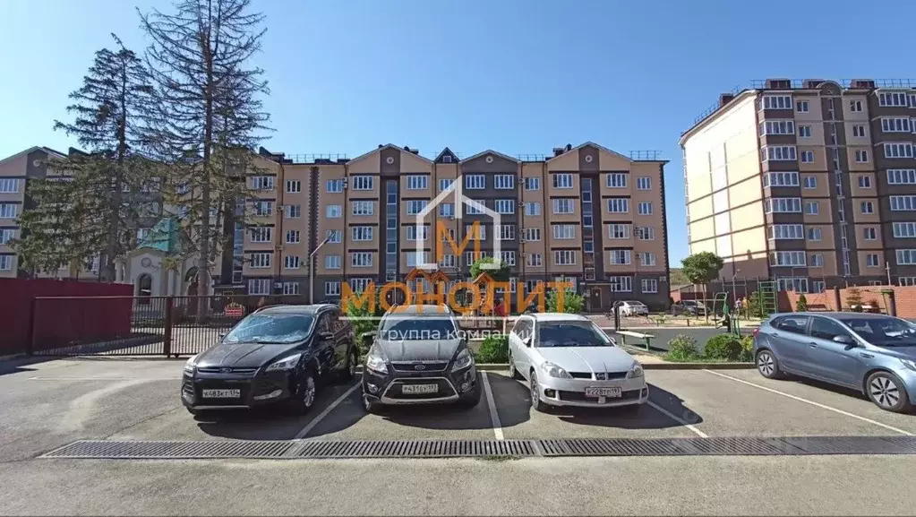 1-к кв. Краснодарский край, Горячий Ключ ул. Ворошилова, 38 (41.4 м) - Фото 1