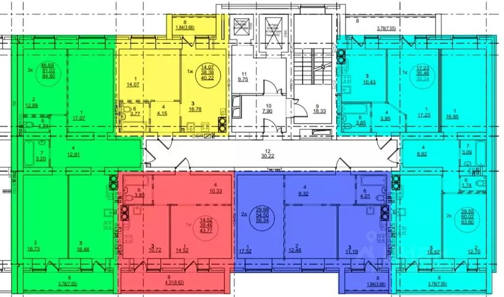 1-к кв. Марий Эл, Йошкар-Ола Театральный мкр, 280-й кв-л,  (40.0 м) - Фото 2