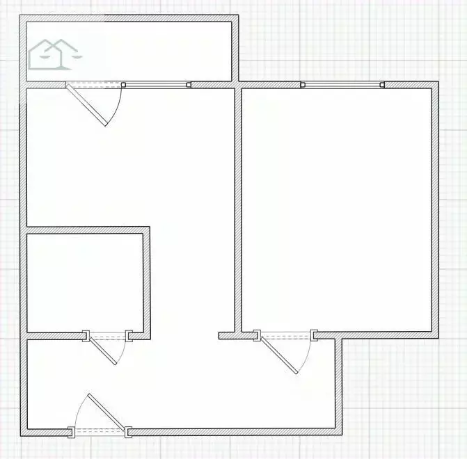 1-к кв. Воронежская область, с. Новая Усмань ул. Полевая, 41Б (33.0 м) - Фото 2
