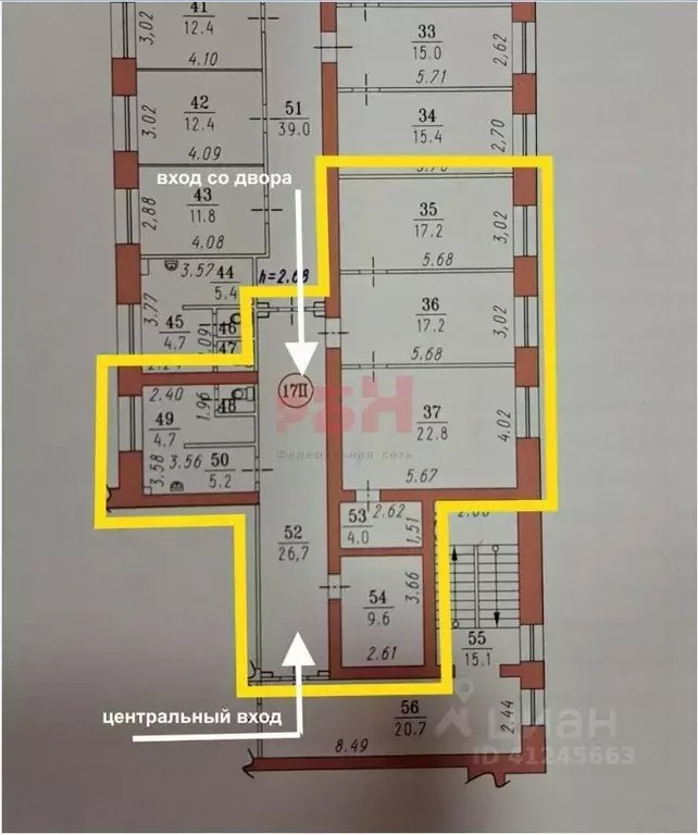 Торговая площадь в Омская область, Омск ул. Маршала Жукова, 25 (82 м) - Фото 2