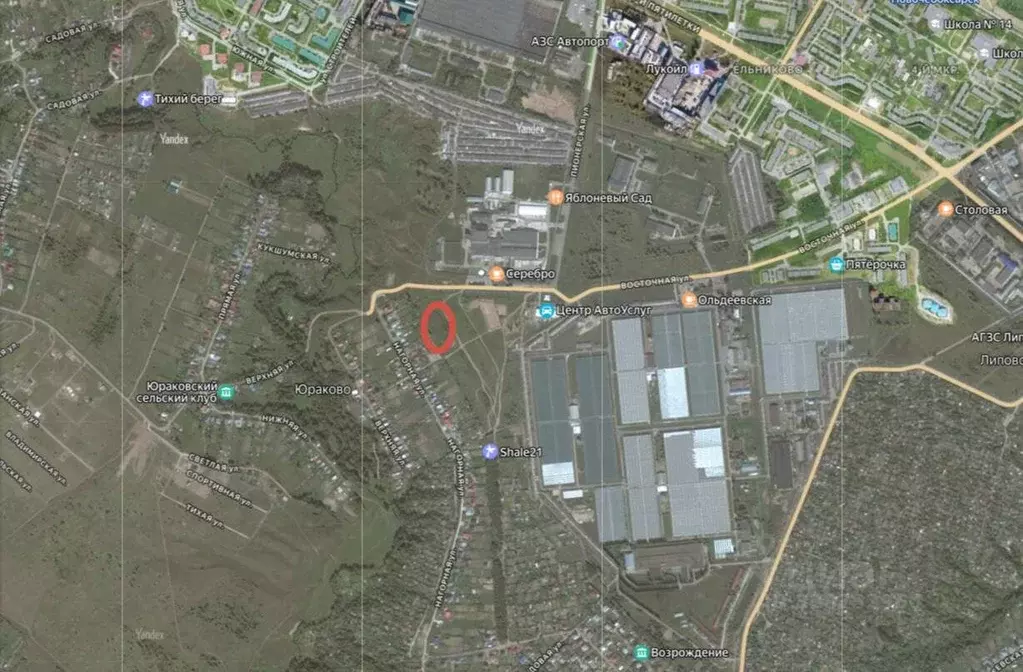 Участок в Чувашия, Чебоксарский муниципальный округ, Синьяльское с/пос ... - Фото 1