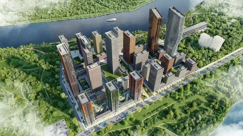 1-к кв. Москва Вэйв жилой комплекс (33.0 м) - Фото 0