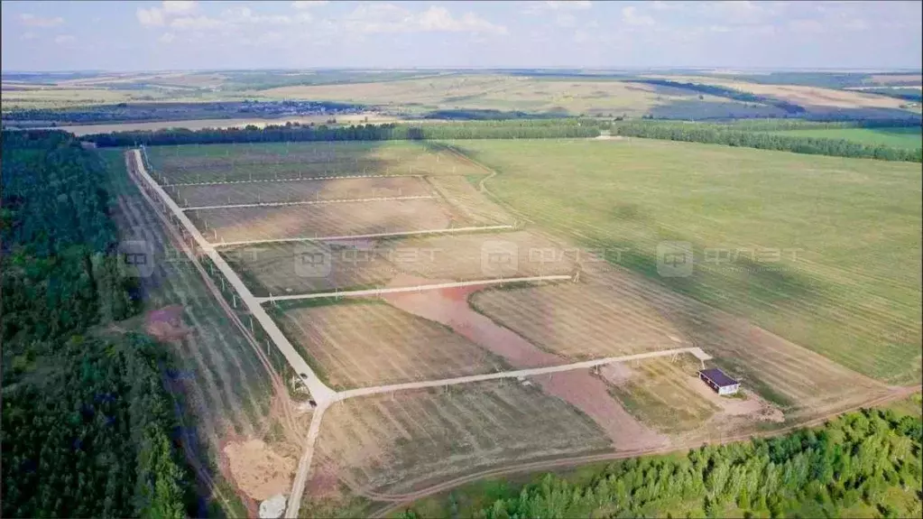 Участок в Татарстан, Высокогорский район, с. Альдермыш ул. Мира (10.0 ... - Фото 2