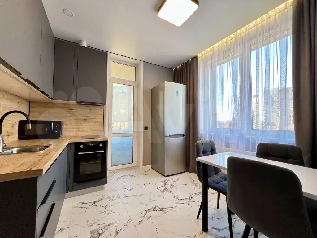 1-к. квартира, 40 м, 5/20 эт. - Фото 1