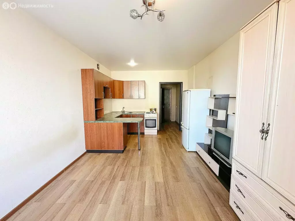 Квартира-студия: Новосибирск, улица Надежды, 8 (25.1 м) - Фото 1