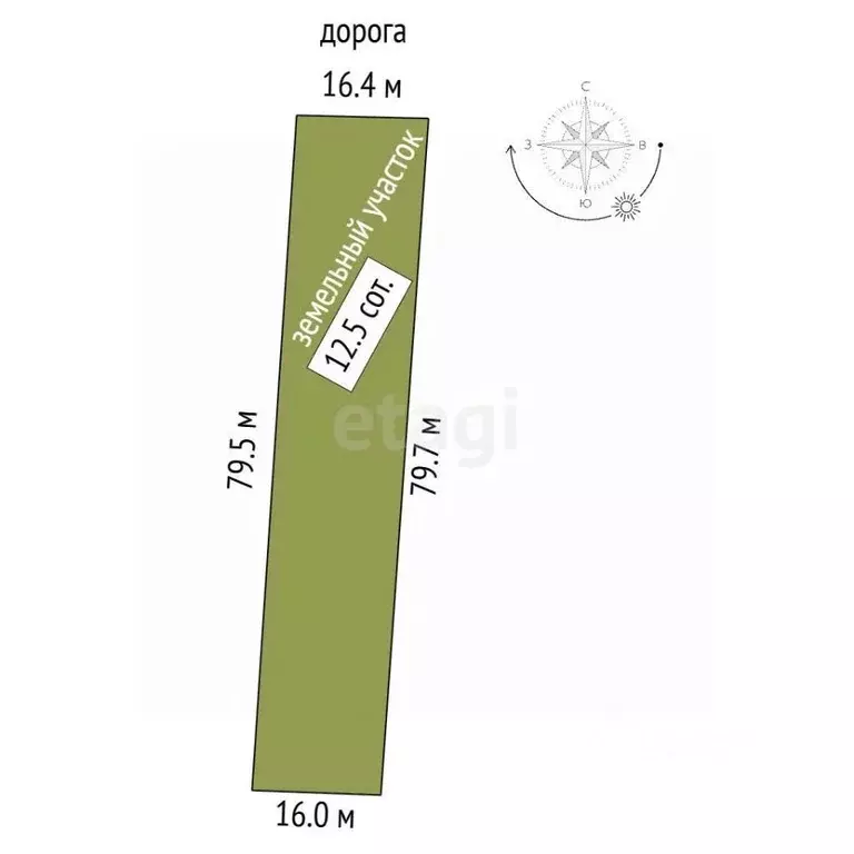 Участок в Крым, Ленинский район, с. Ильичево ул. Школьная (12.5 сот.) - Фото 2