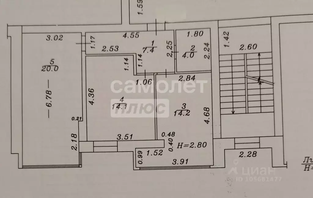 2-к кв. Краснодарский край, Анапа проезд Белорусский, 8Ж (59.7 м) - Фото 2