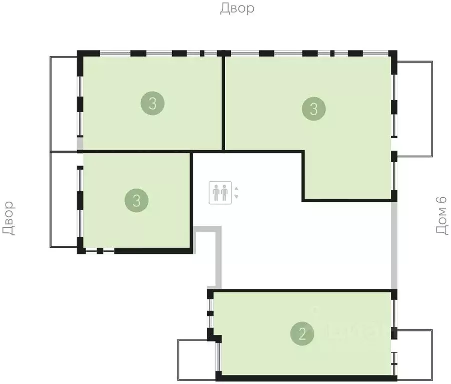 4-к кв. Ханты-Мансийский АО, Сургут Игоря Киртбая ул., 30 (170.44 м) - Фото 1