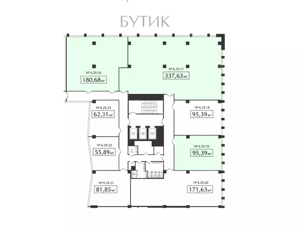 Офис в Санкт-Петербург Левашовский просп., 13И (614 м) - Фото 2