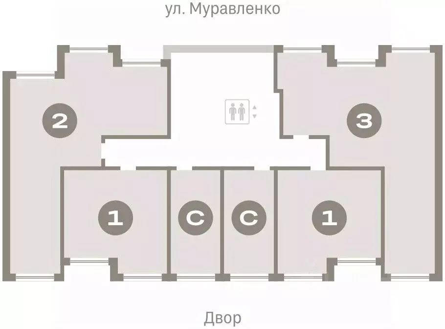 1-к кв. Тюменская область, Тюмень ул. Муравленко, 9к3 (43.6 м) - Фото 1
