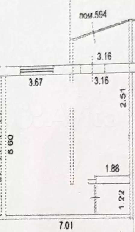 Аренда в Спутнике 41, 5кв - Фото 0