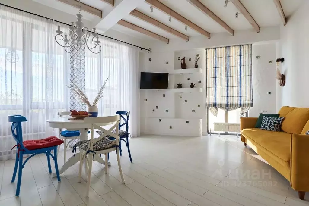 1-к кв. Краснодарский край, Сочи Мамайка мкр, ул. Крымская, 44А (56.0 ... - Фото 2