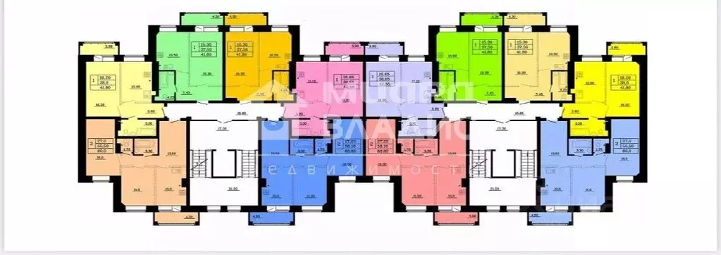 2-к кв. Омская область, Омск ул. Малиновского, 16к1 (60.0 м) - Фото 2