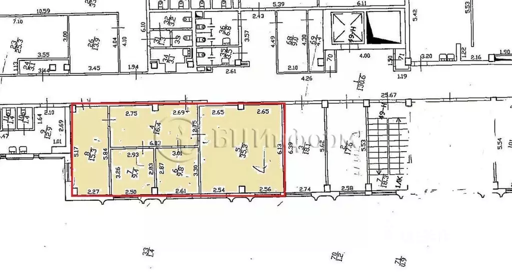 Офис в Санкт-Петербург просп. Непокоренных, 17К4 (86 м) - Фото 2