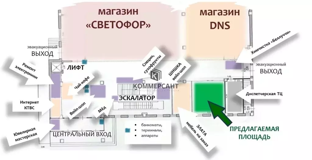 Торговая площадь в Нижегородская область, Городец Пролетарская пл., 8 ... - Фото 1