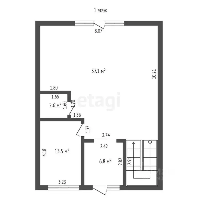 4-к кв. Калининградская область, Калининград Поселковая ул., 38 (163.0 ... - Фото 2