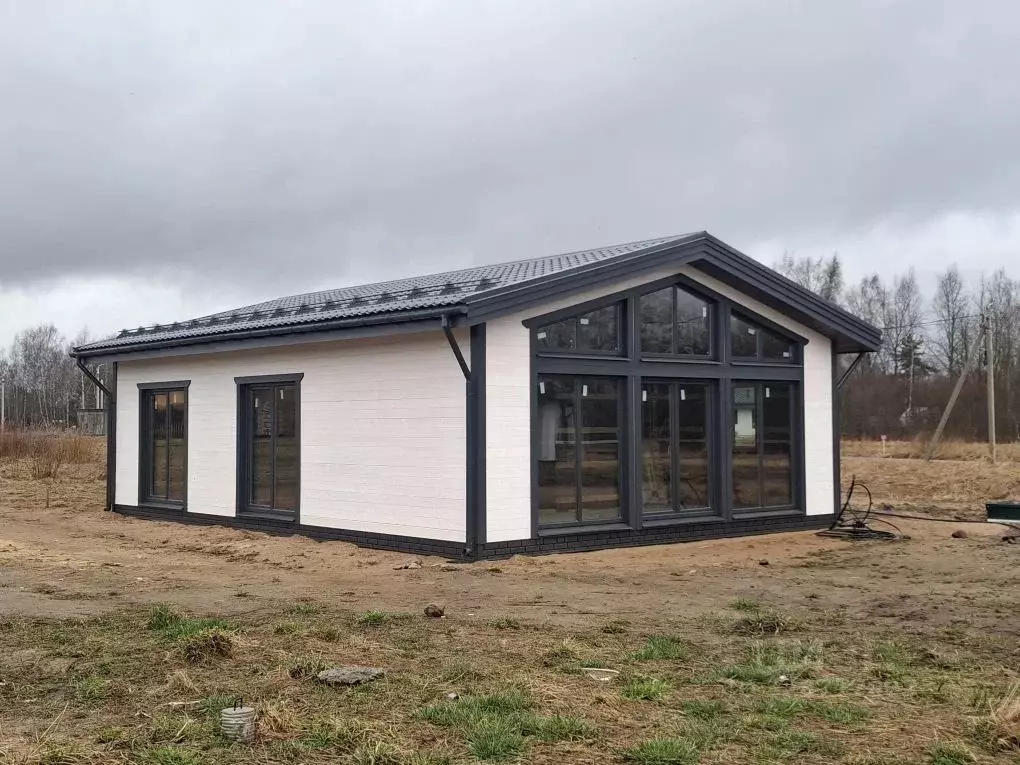 Коттедж в Ленинградская область, Ломоносовский район, Горбунковское ... - Фото 1