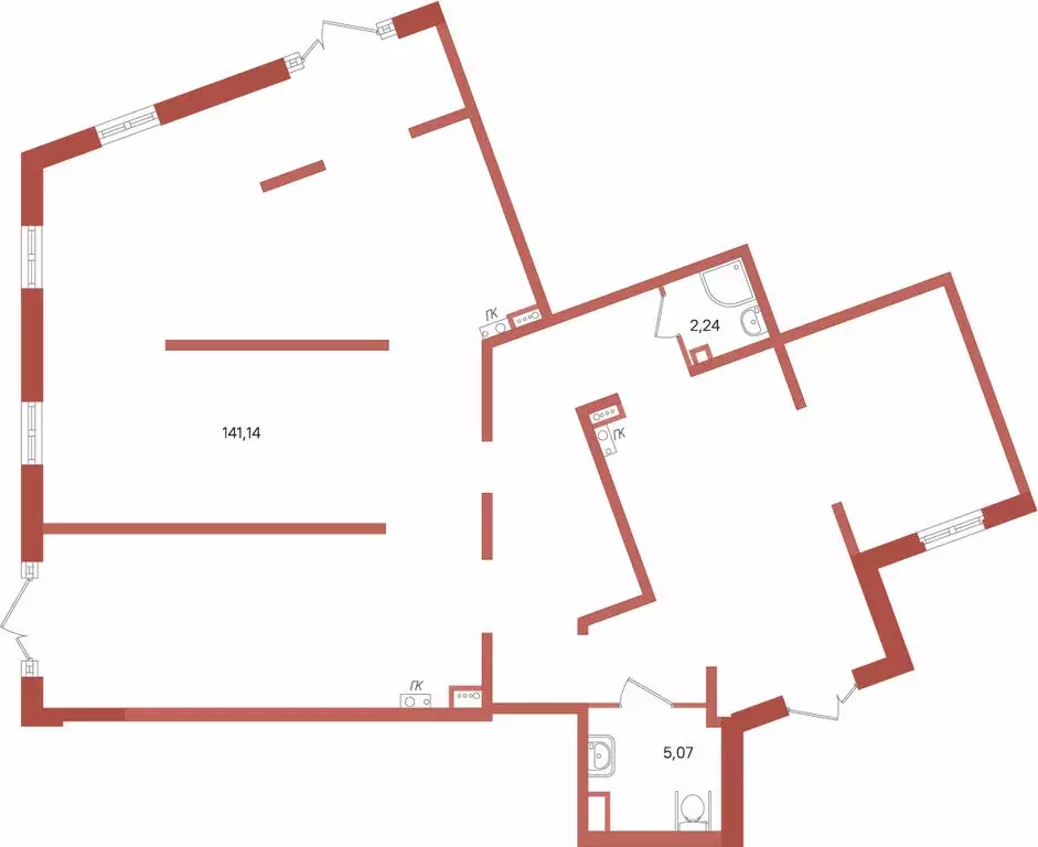 Помещение свободного назначения (148.45 м) - Фото 2