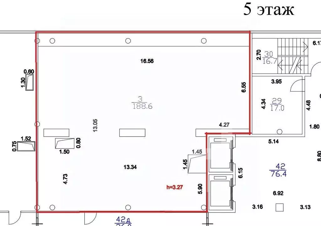 Помещение свободного назначения в Москва Каширское ш., 3К2С4 (189 м) - Фото 2