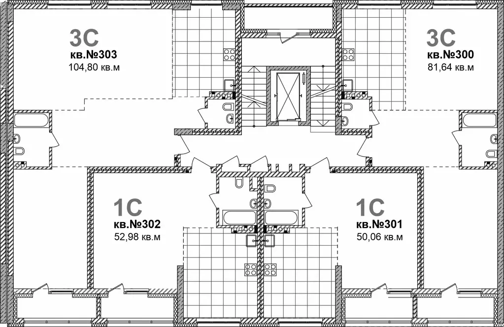 3-к кв. Новосибирская область, Новосибирск Садовая ул., 17 (105.1 м) - Фото 1