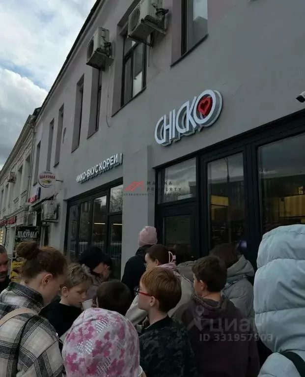 Торговая площадь в Москва Большая Серпуховская ул., 8/7С2 (172 м) - Фото 1