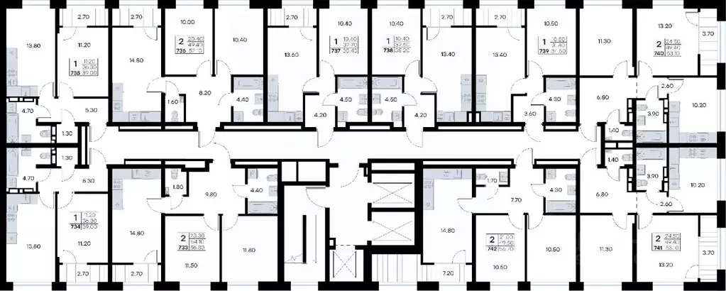 2-к кв. Приморский край, Владивосток ул. Нейбута, 135 (53.1 м) - Фото 1