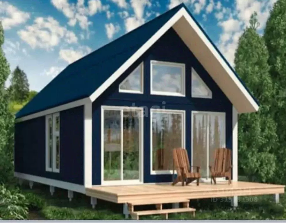 Дом в Калужская область, Калуга городской округ, д. Шопино  (57 м) - Фото 1