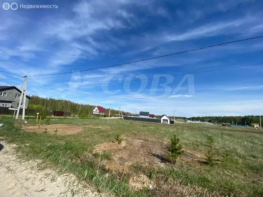 Участок в Тюменский район, деревня Ушакова (15 м) - Фото 1