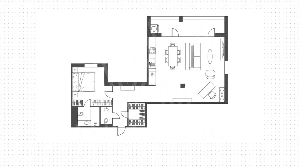 2-комнатная квартира: Москва, Студенческая улица, 20к1 (92.3 м) - Фото 1