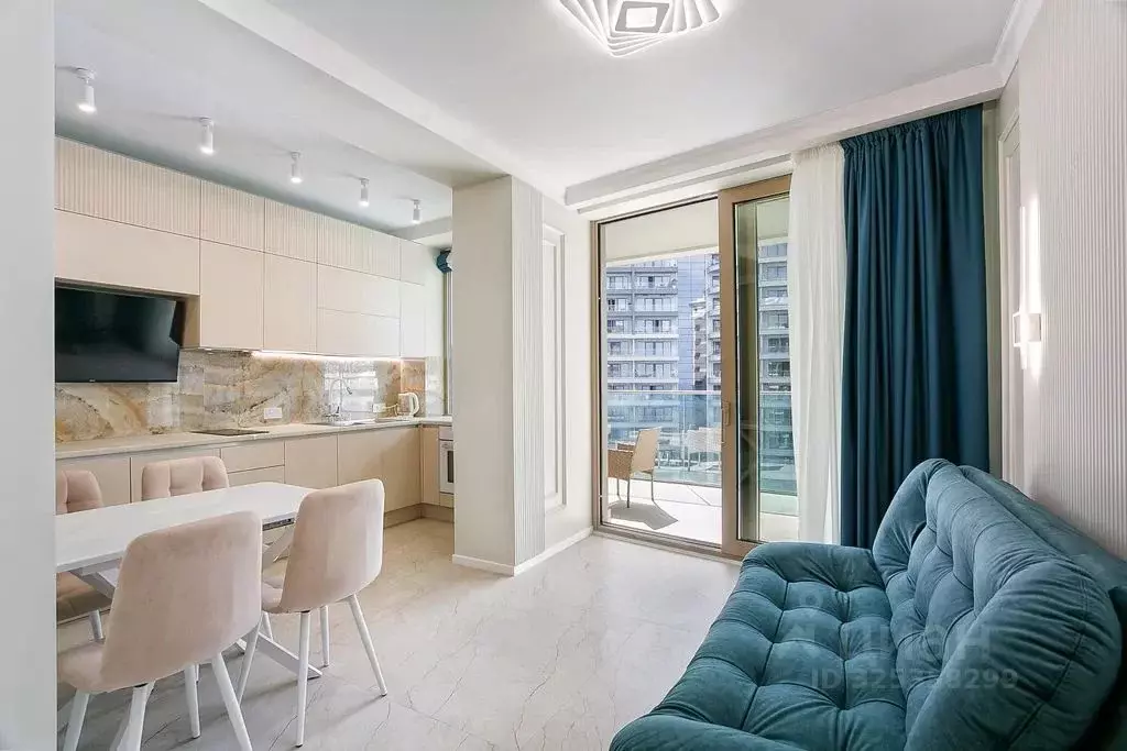 1-к кв. Крым, Ялта Приморский парк имени Гагарина кв-л, 9 (60.0 м) - Фото 1