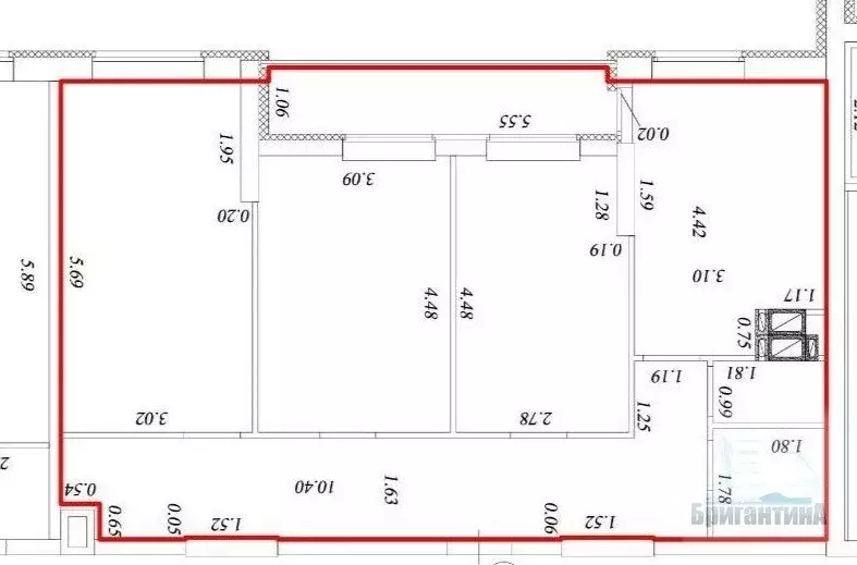 3-комнатная квартира: Самара, Физкультурная улица, 103А (84.4 м) - Фото 0