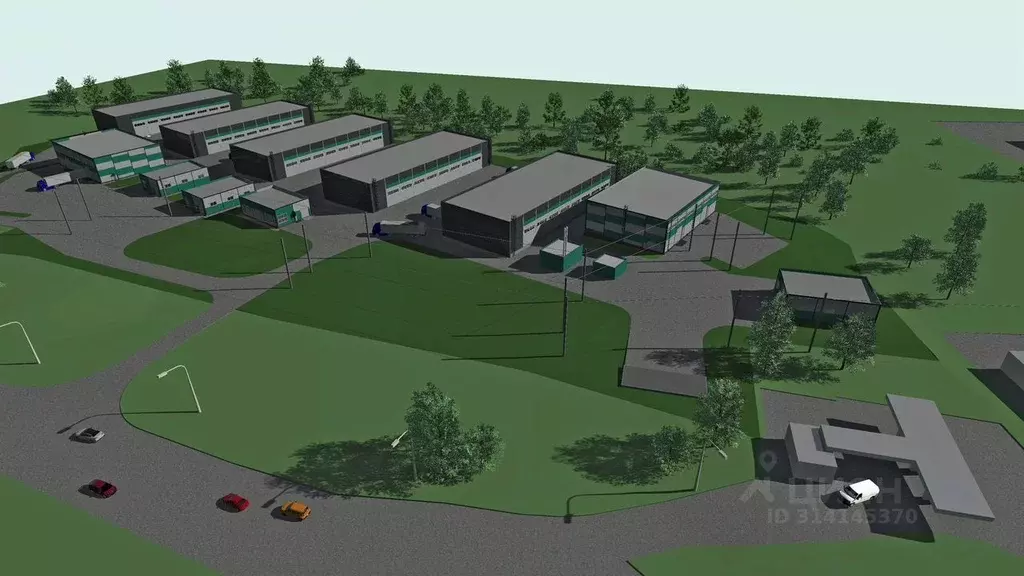 Склад в Нижегородская область, Нижний Новгород д. Афонино, ул. ... - Фото 1