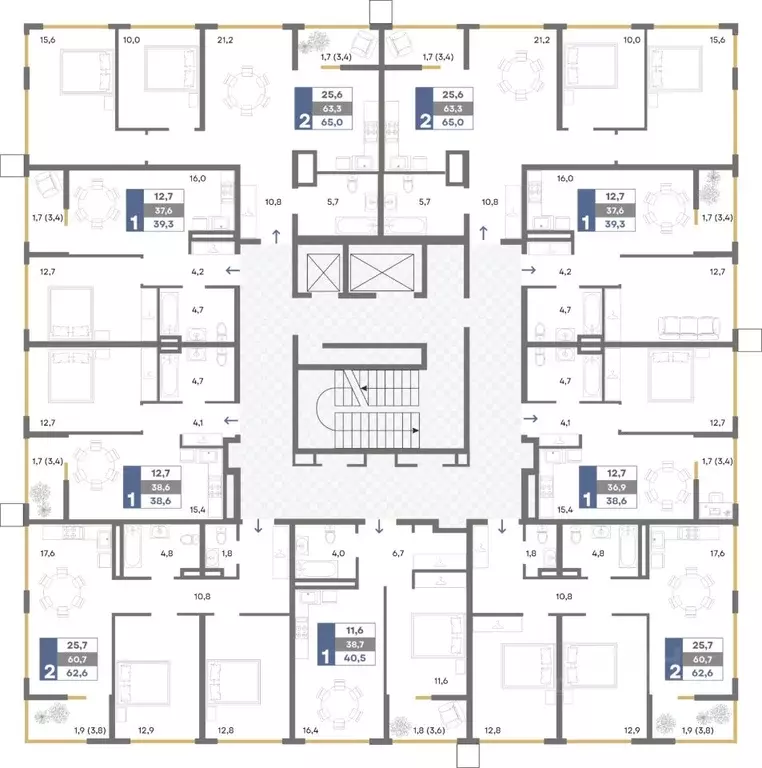 1-к кв. Крым, Симферопольский район, Мирновское с/пос, с. Белоглинка ... - Фото 2