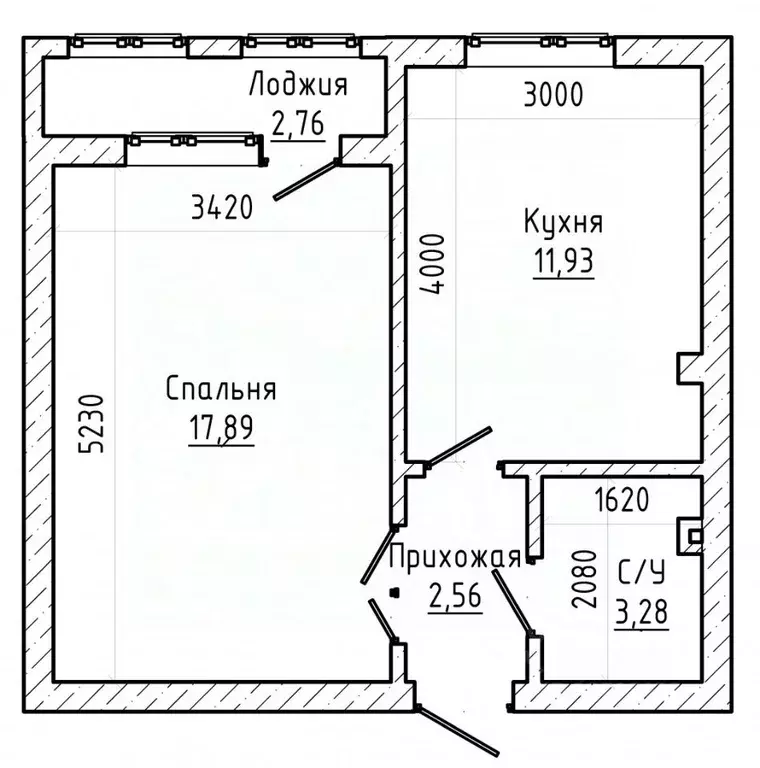 1-к кв. Кабардино-Балкария, Нальчик ул. Ю.А. Гагарина (37.6 м) - Фото 2