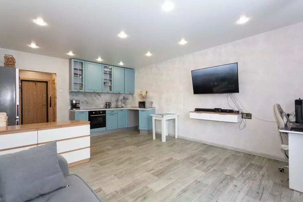 Студия Новосибирская область, Новосибирск ул. Дмитрия Шмонина, 1 (32.5 ... - Фото 2