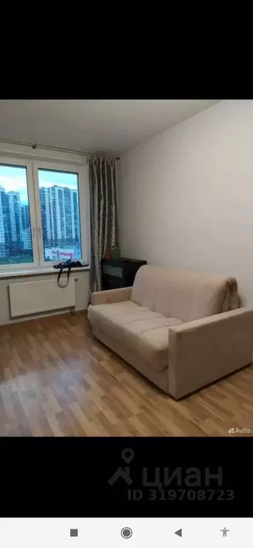 1-к кв. Санкт-Петербург ул. Русановская, 11 (33.0 м) - Фото 1