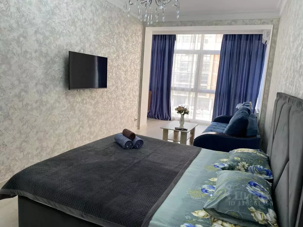 1-к кв. Дагестан, Махачкала ул. Хаджи Булача, 8Д (40.0 м) - Фото 1