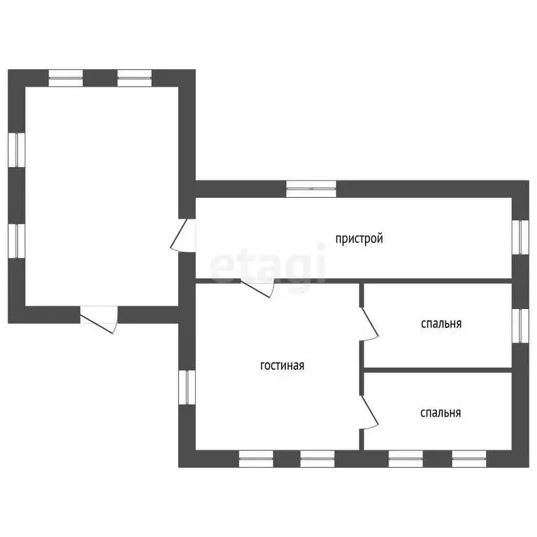 Дом в Пласт, улица Мичурина (48.7 м) - Фото 1