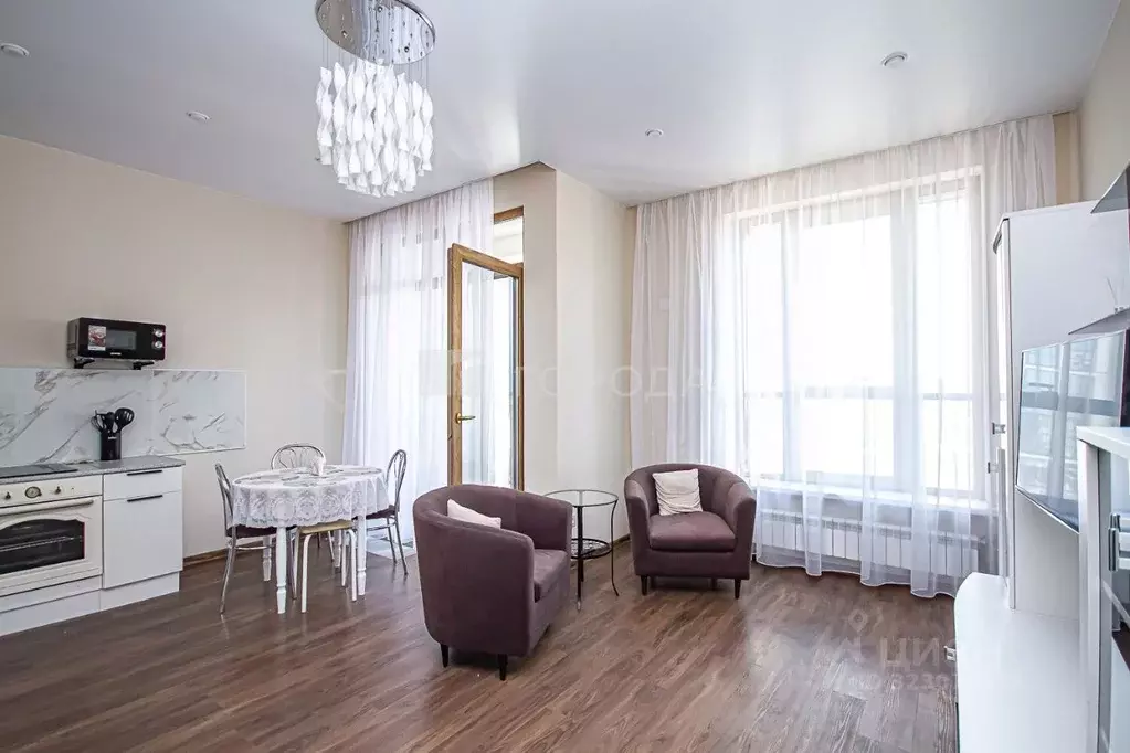 Студия Новосибирская область, Новосибирск ул. Кирова, 50 (39.0 м) - Фото 2