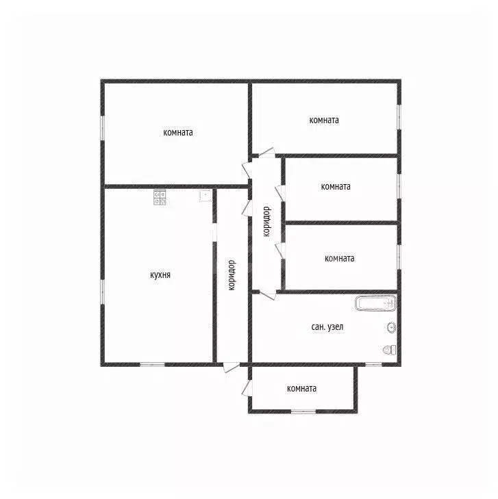 4-к кв. Костромская область, Нерехта Зеленая ул., 12 (100.0 м) - Фото 2