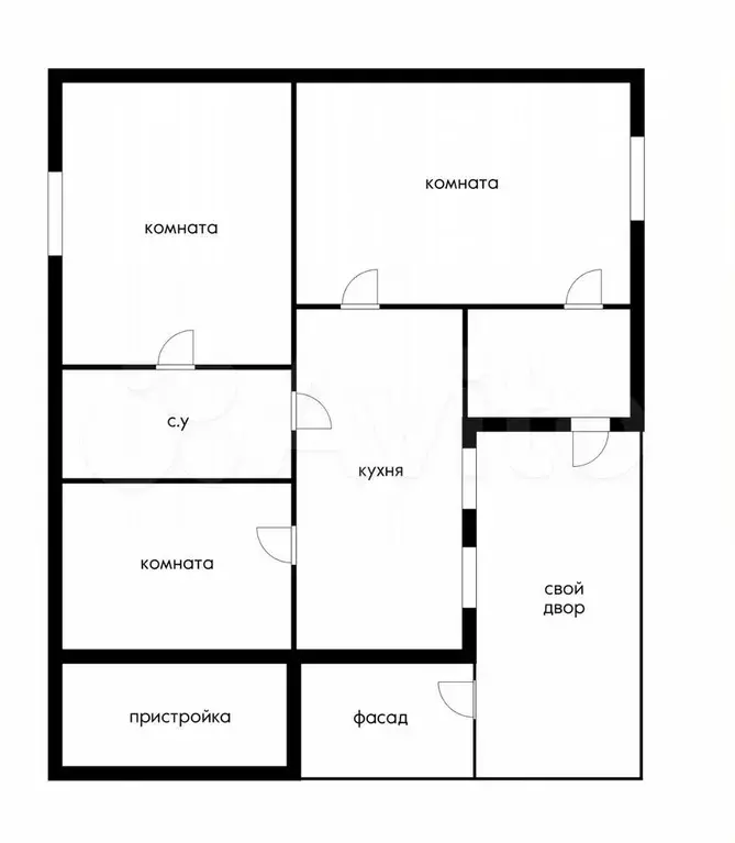 2-к. квартира, 65 м, 1/1 эт. - Фото 0