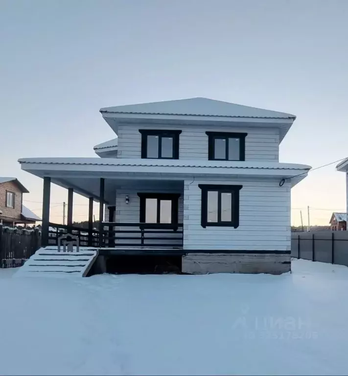 Дом в Иркутская область, Иркутский муниципальный округ, Маркова рп, ... - Фото 1