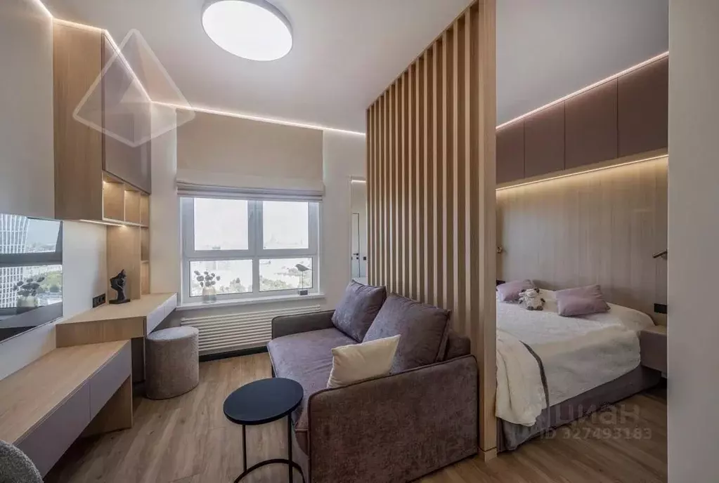 Студия Москва ул. Василия Ланового, 1к1 (28.0 м) - Фото 1