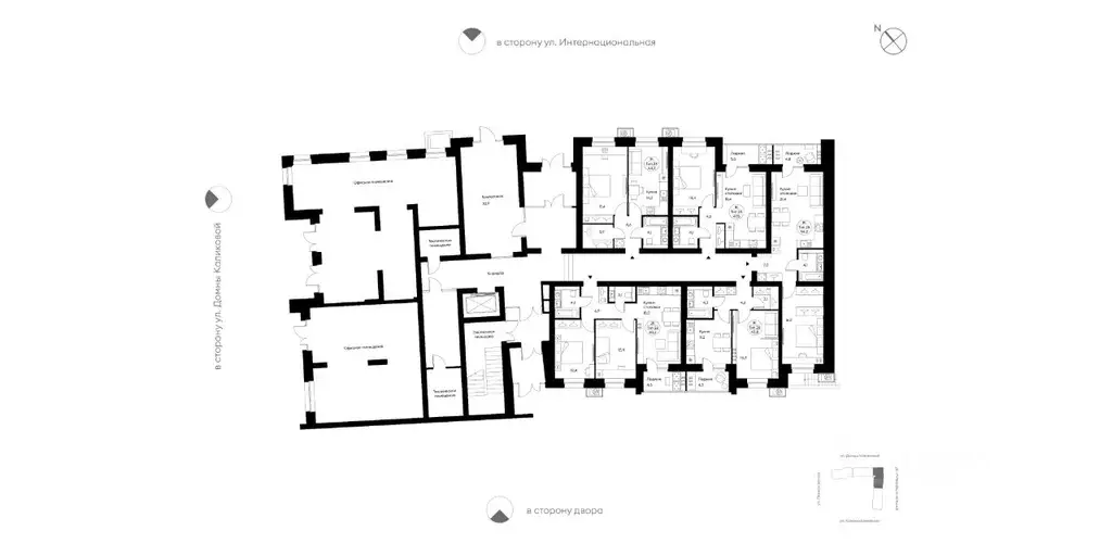 2-к кв. Коми, Сыктывкар Интернациональная ул., 200 (60.2 м) - Фото 1