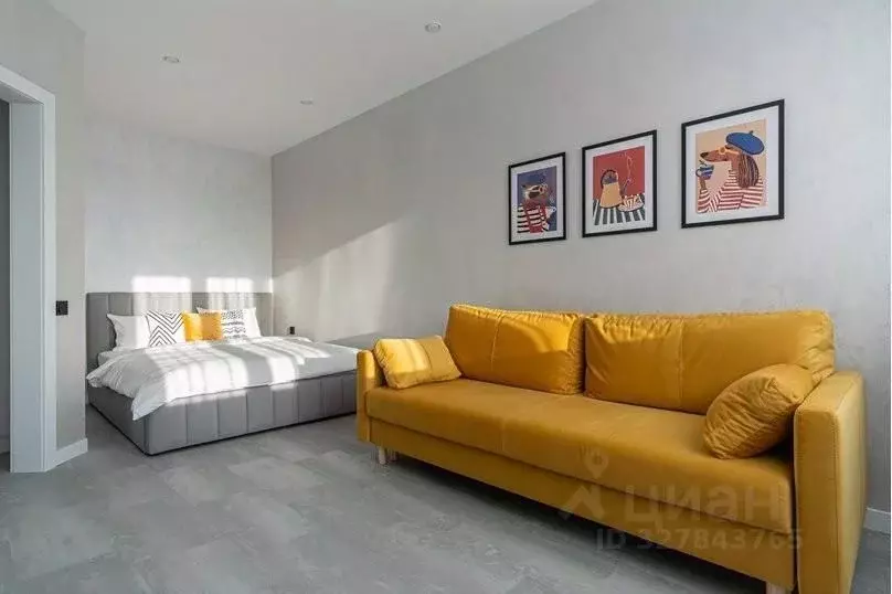 1-к кв. Татарстан, Казань ул. Четаева, 43А (39.0 м) - Фото 2