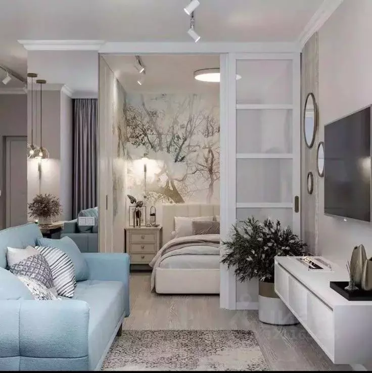 1-к кв. Татарстан, Нижнекамск 15-й мкр, Калина жилой комплекс (34.8 м) - Фото 0