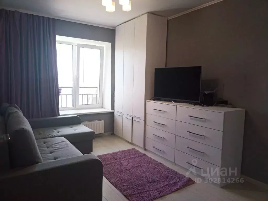 1-к кв. Татарстан, Казань ул. Николая Ершова, 62Дк2 (37.0 м) - Фото 1