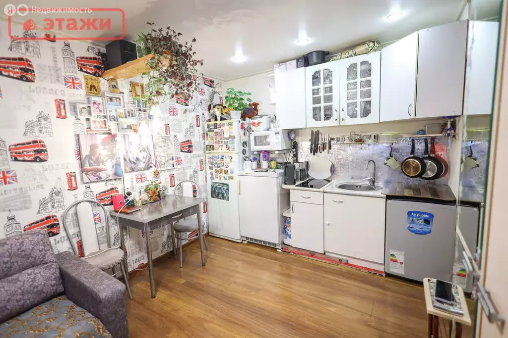 1к в -комнатной квартире (17.5 м) - Фото 1